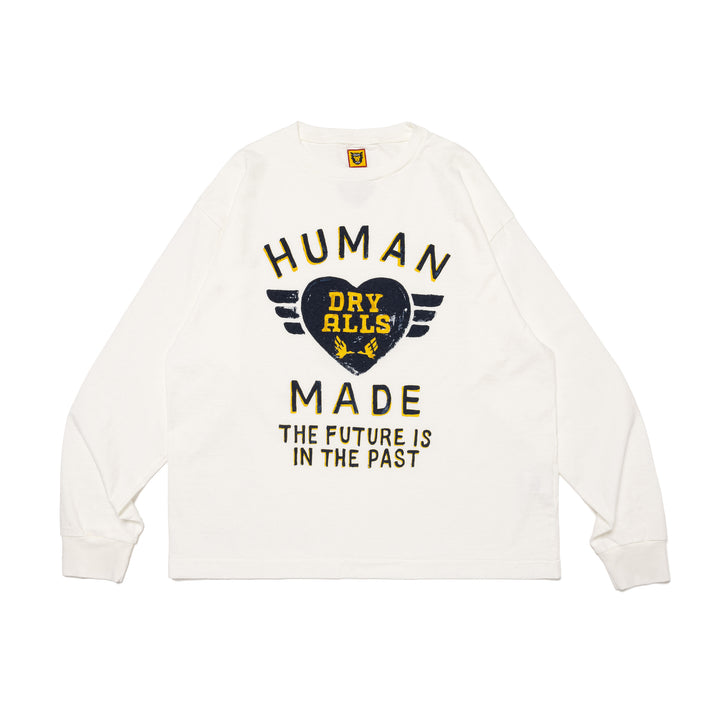 Human Made Graphic L/S T-Shirt White HM28CS034