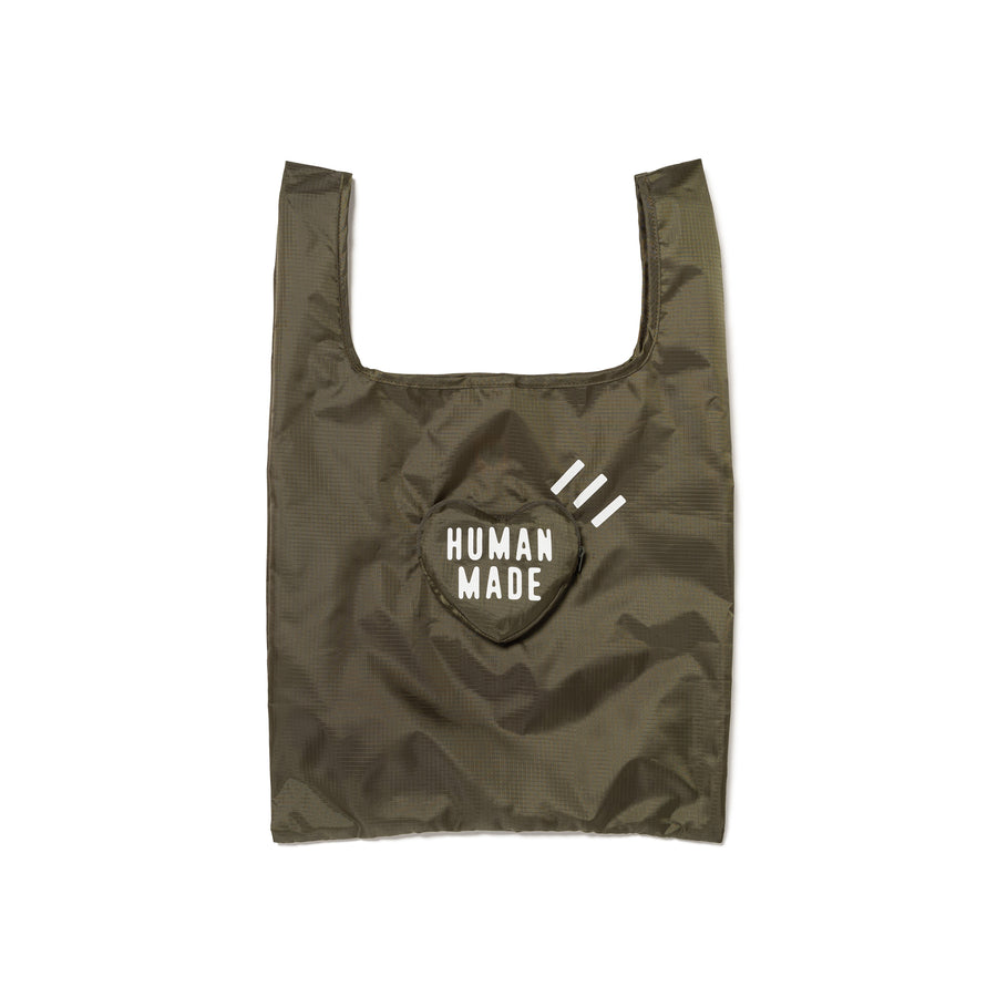 Human Made Heart Shopper Bag Olive Drab HM28GD046O