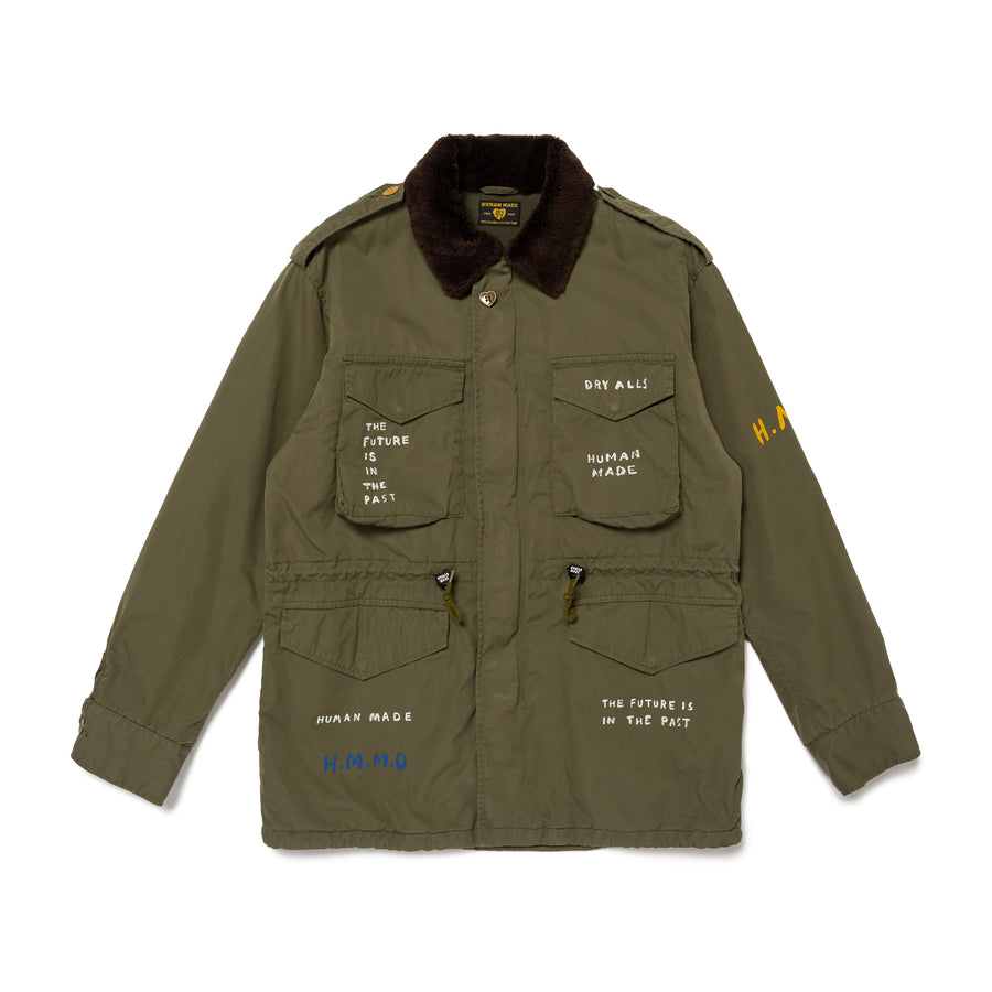 Human Made Field Jacket Olive Drab HM28JK021