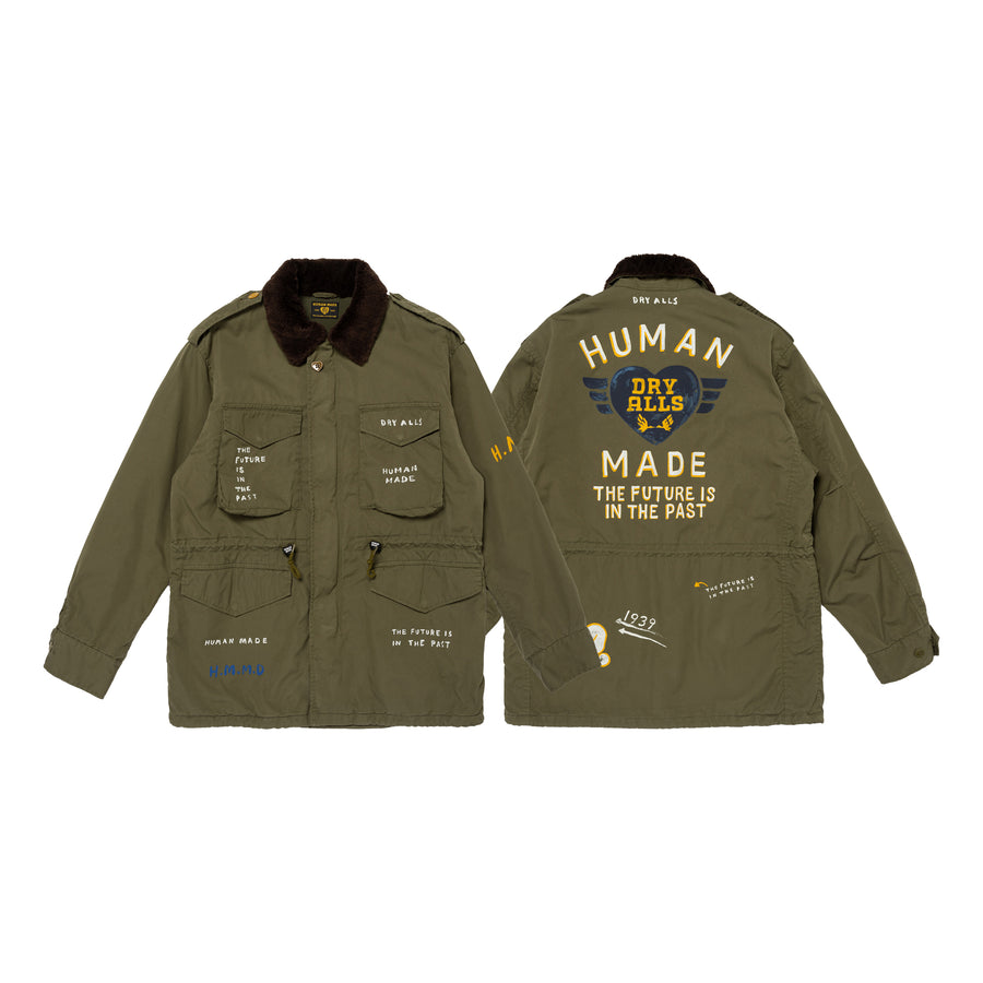 Human Made Field Jacket Olive Drab HM28JK021