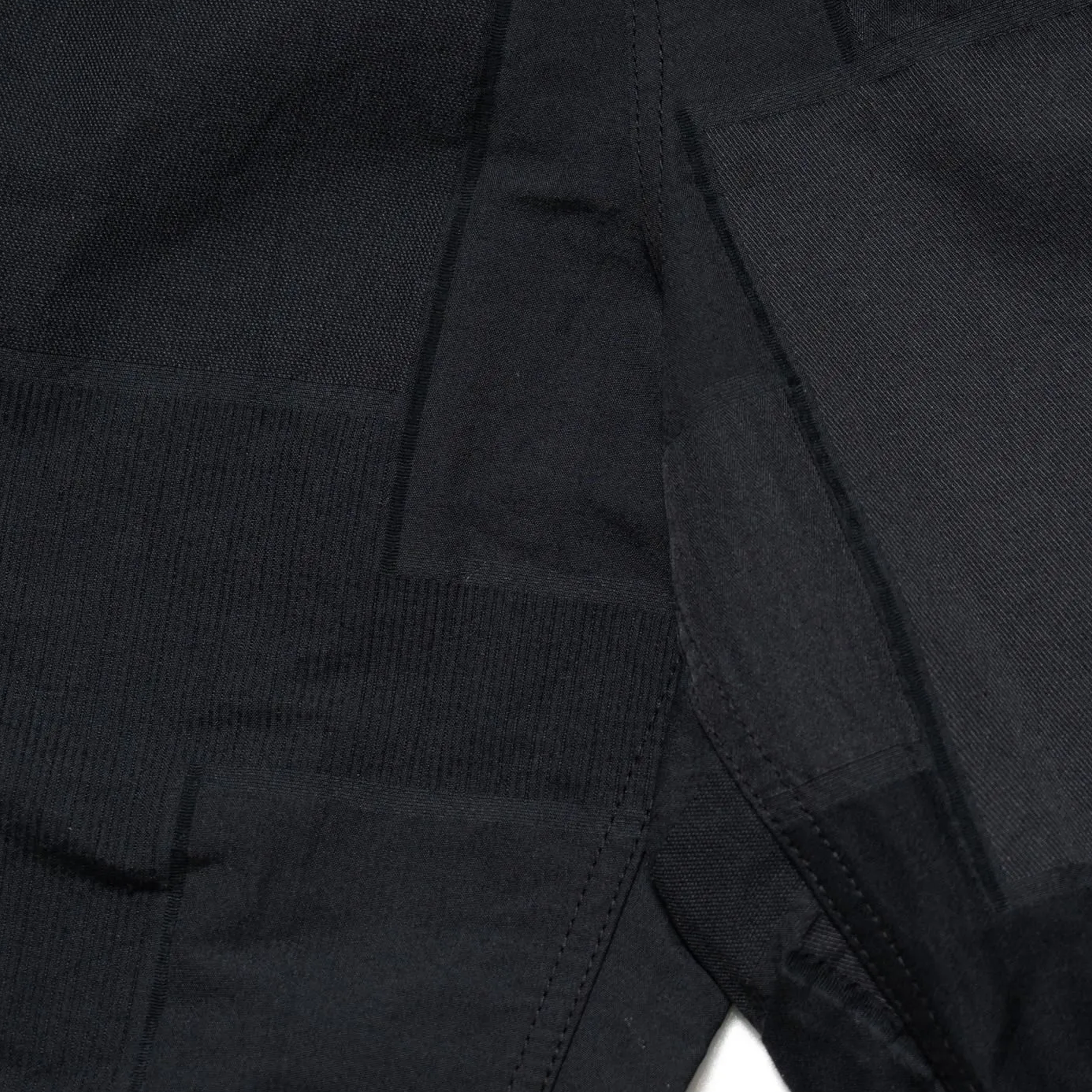 Comme des Garcons Homme Patchwork Shorts HQ-P019-051 Black