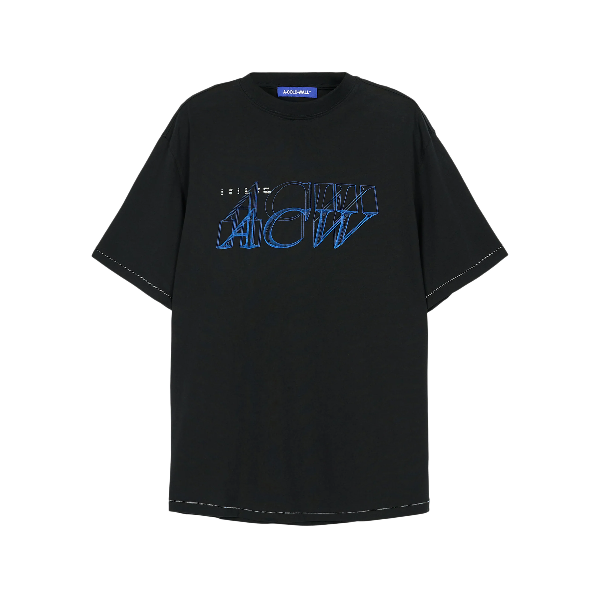 A-COLD-WALL* Serif T-Shirt Black Oynx