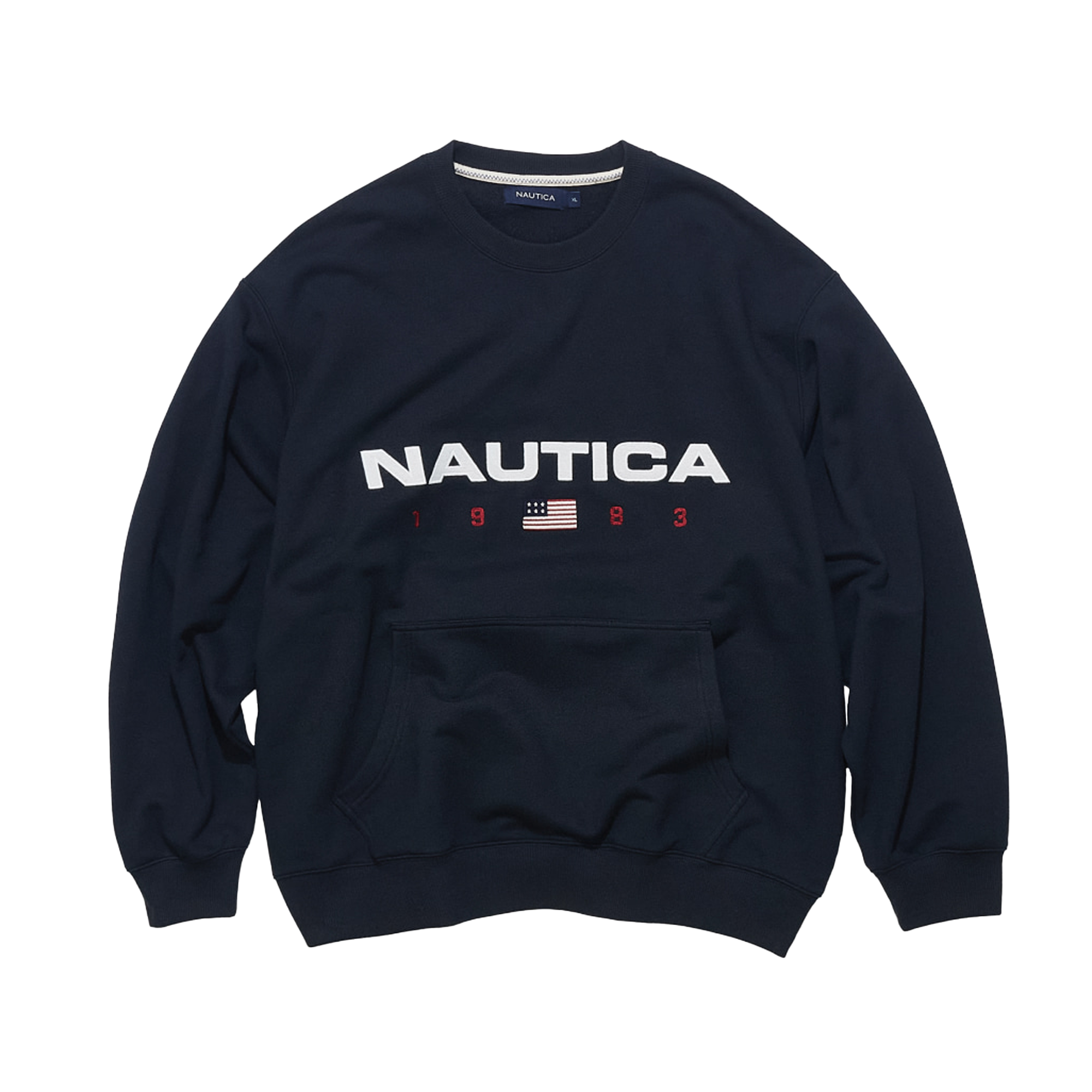 Nautica Korea 83Flag Sweatshirt Navy