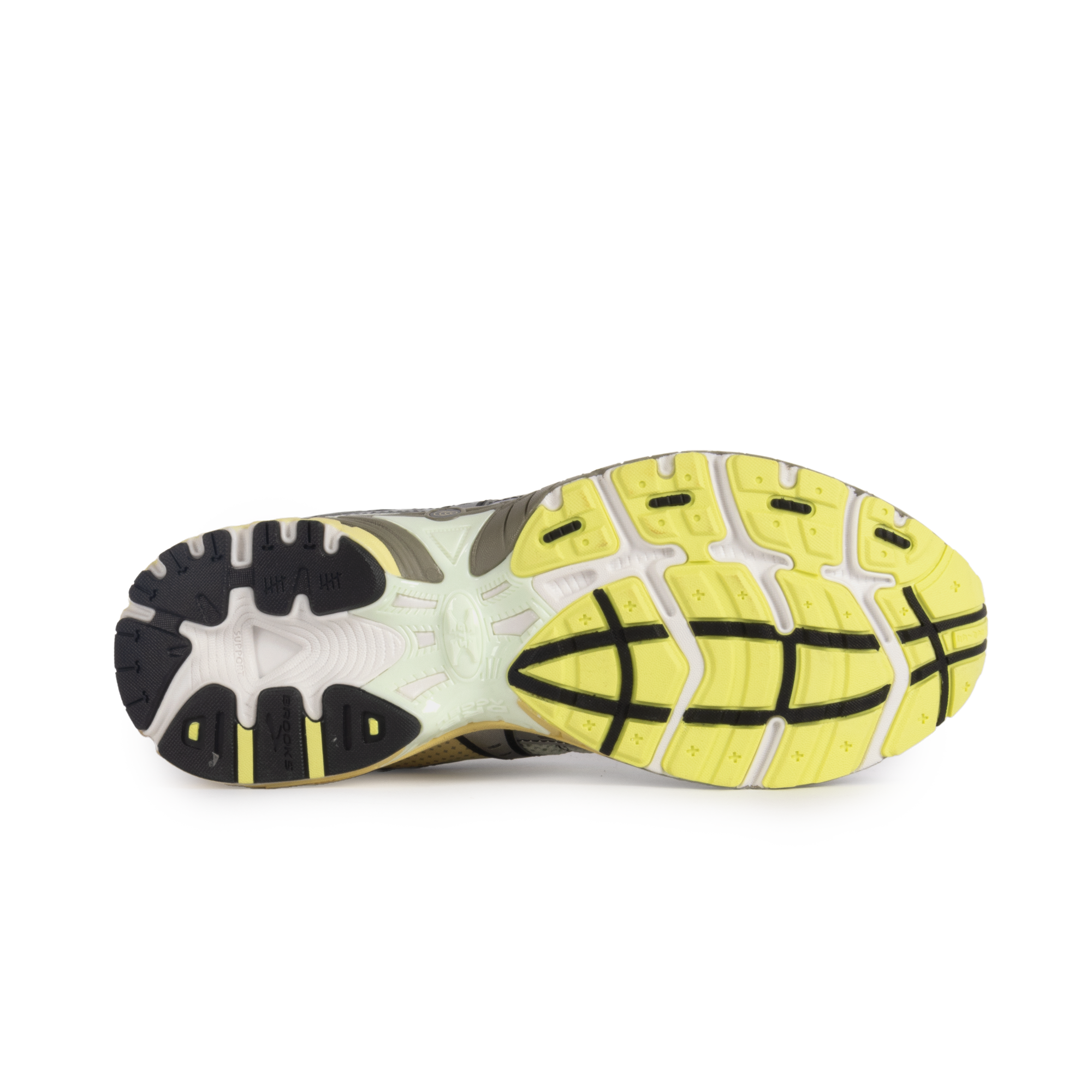 Brooks Adrenaline GTS 10 Canary Green/Stone/Sunny Lime 1000581D096