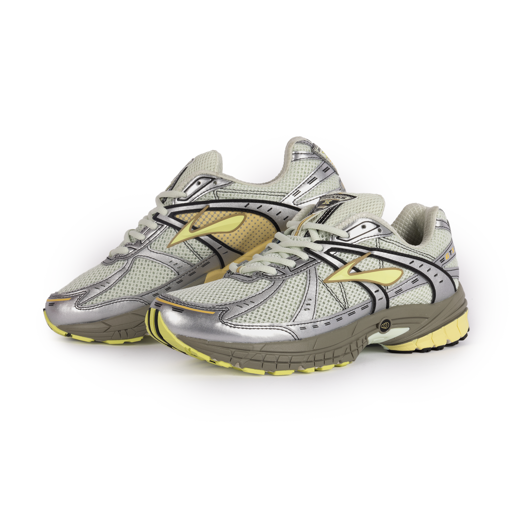 Brooks Adrenaline GTS 10 Canary Green/Stone/Sunny Lime 1000581D096