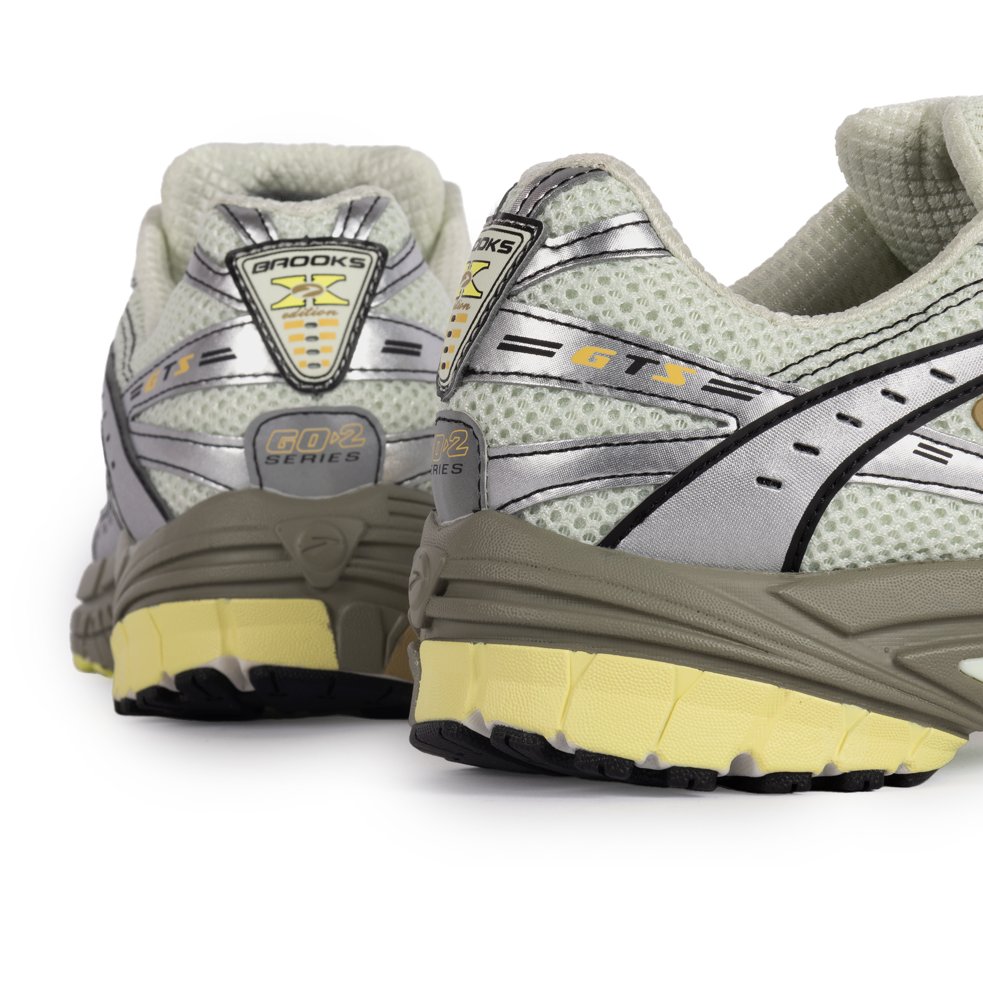 Brooks Adrenaline GTS 10 Canary Green/Stone/Sunny Lime 1000581D096