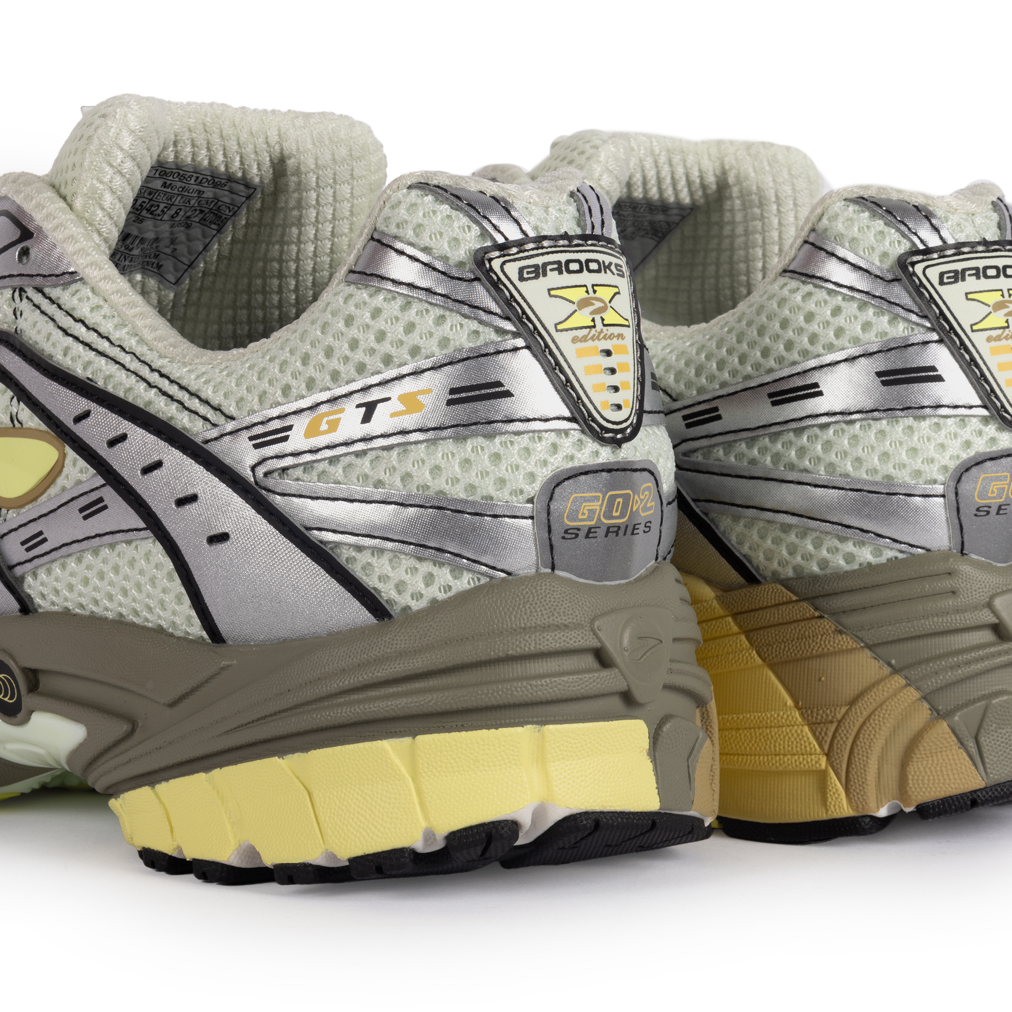 Brooks Adrenaline GTS 10 Canary Green/Stone/Sunny Lime 1000581D096