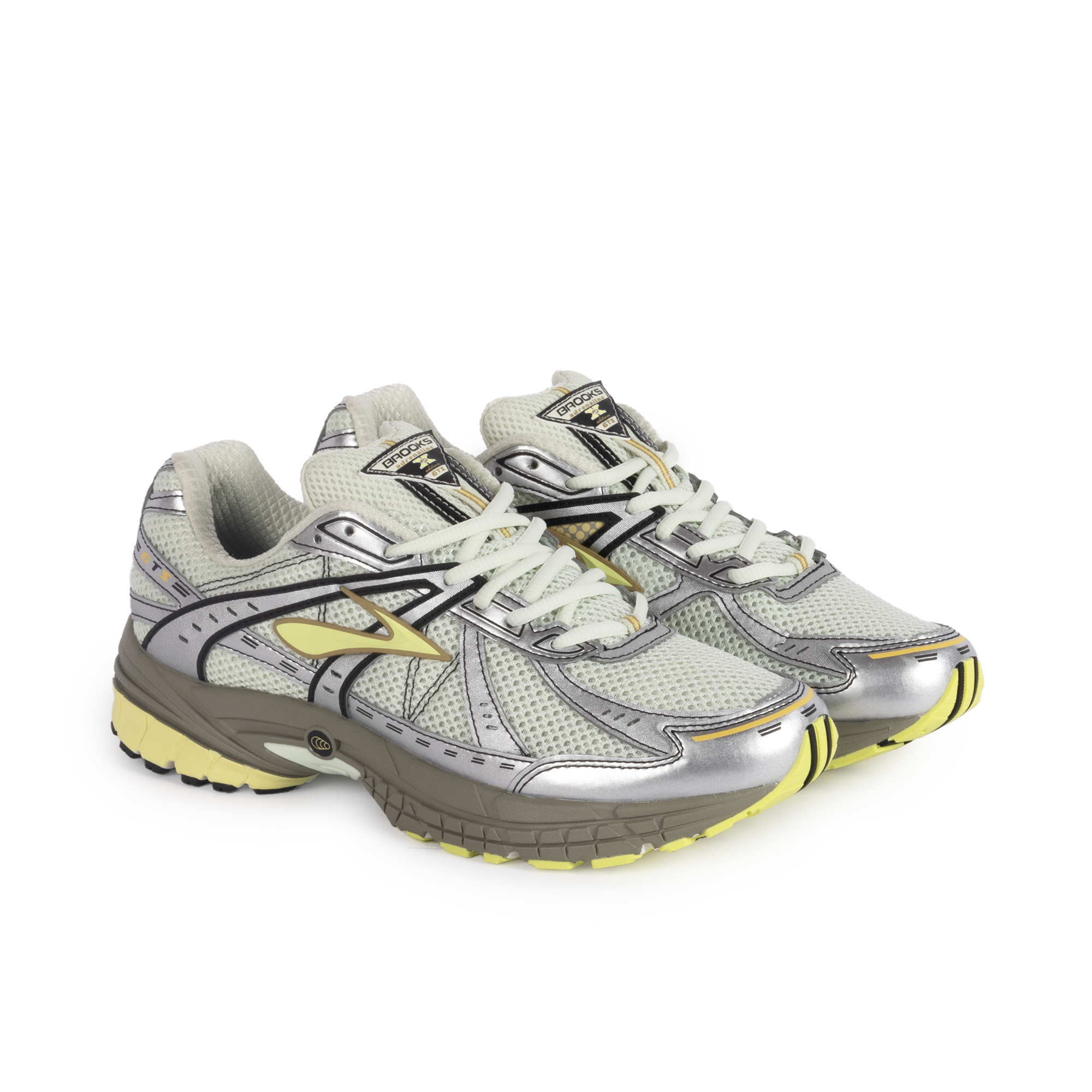 Brooks Adrenaline GTS 10 Canary Green/Stone/Sunny Lime 1000581D096