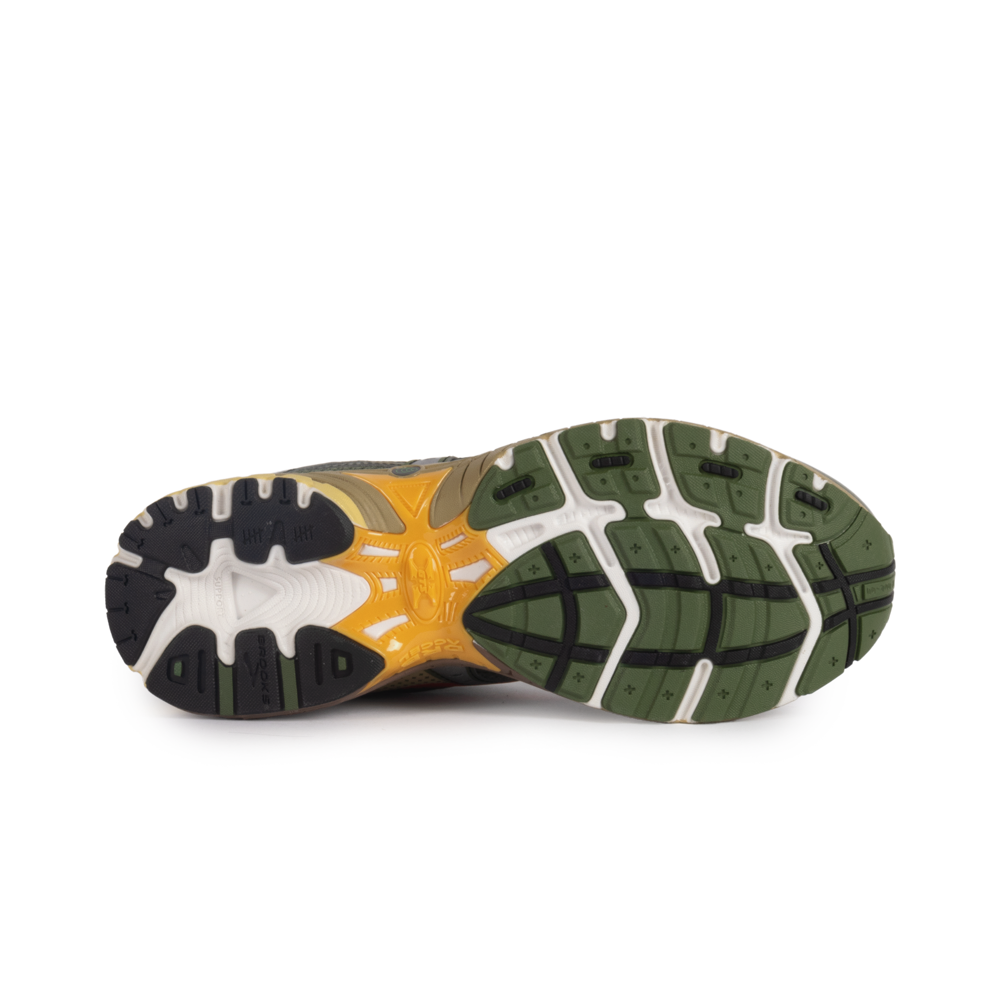 Brooks Adrenaline GTS 10 Bronze Green/Raffia/Coral 1000581D372