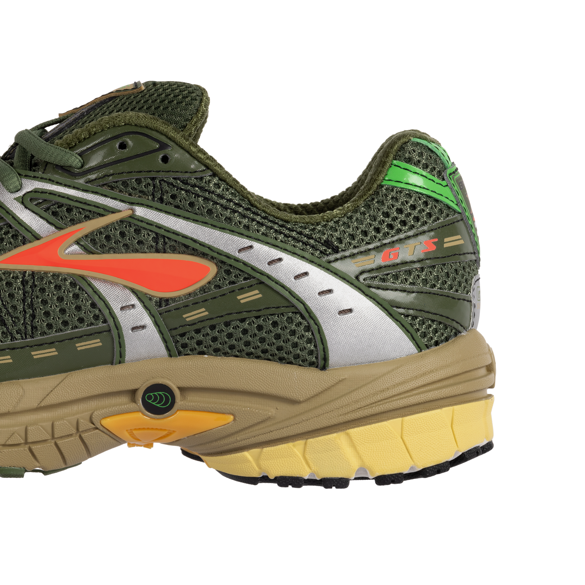 Brooks Adrenaline GTS 10 Bronze Green/Raffia/Coral 1000581D372