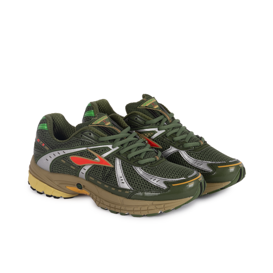 Brooks Adrenaline GTS 10 Bronze Green/Raffia/Coral 1000581D372