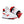 Reebok lil Kids (PS) BB 4000 II White/Vector Red 100074949