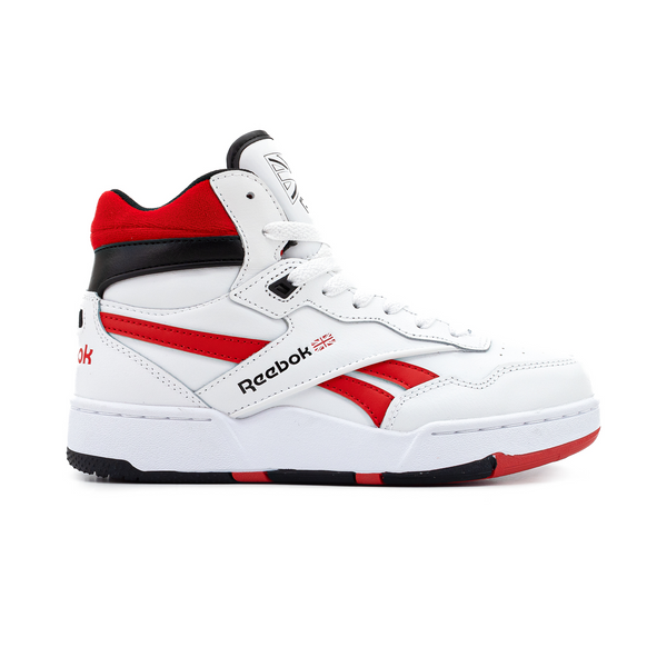 Reebok GS BB 4000 II White/Vector Red 100075016 – Laced