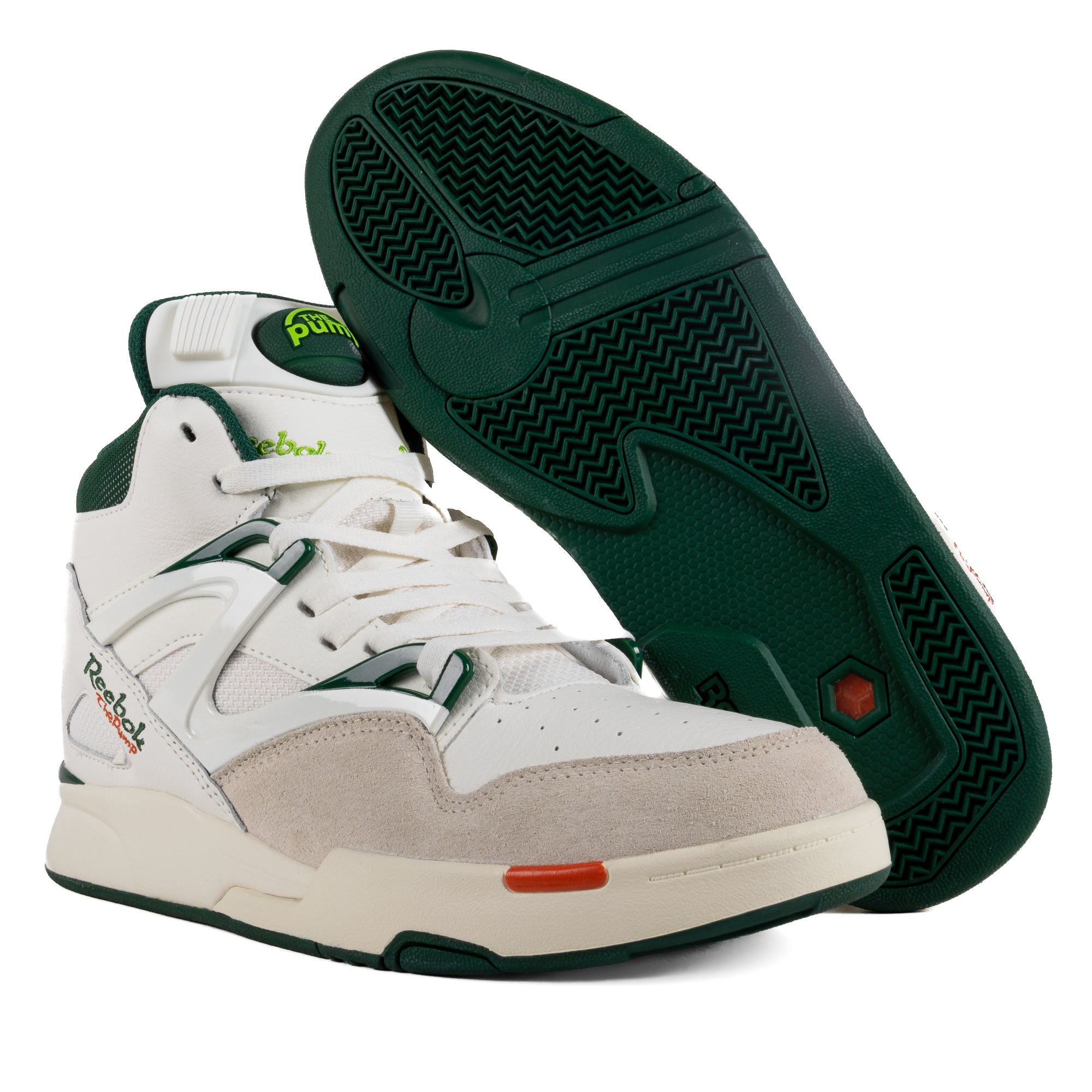 Reebok Pump Omni Zone II Chalk/Dark green/Paper white 100209103