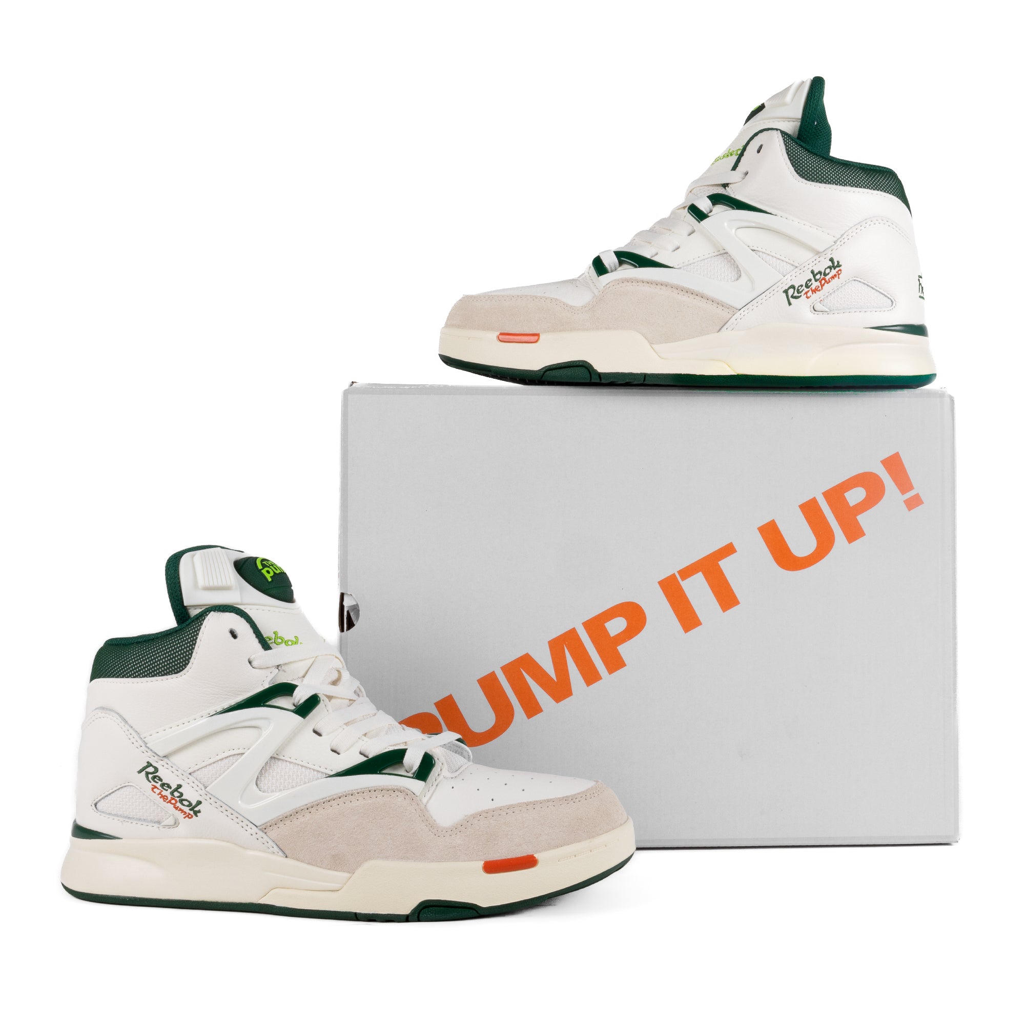 Reebok Pump Omni Zone II Chalk/Dark green/Paper white 100209103