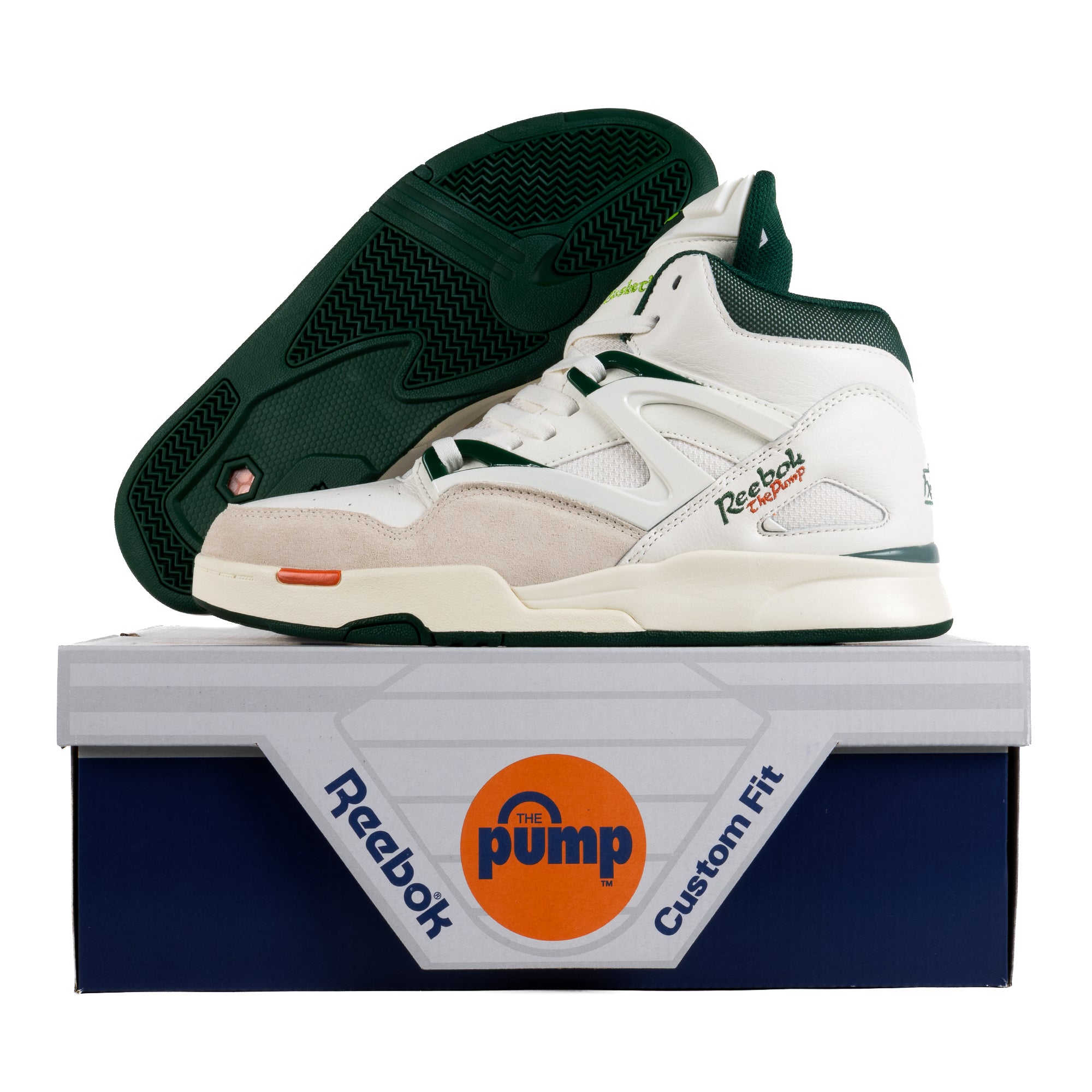 Reebok Pump Omni Zone II Chalk/Dark green/Paper white 100209103