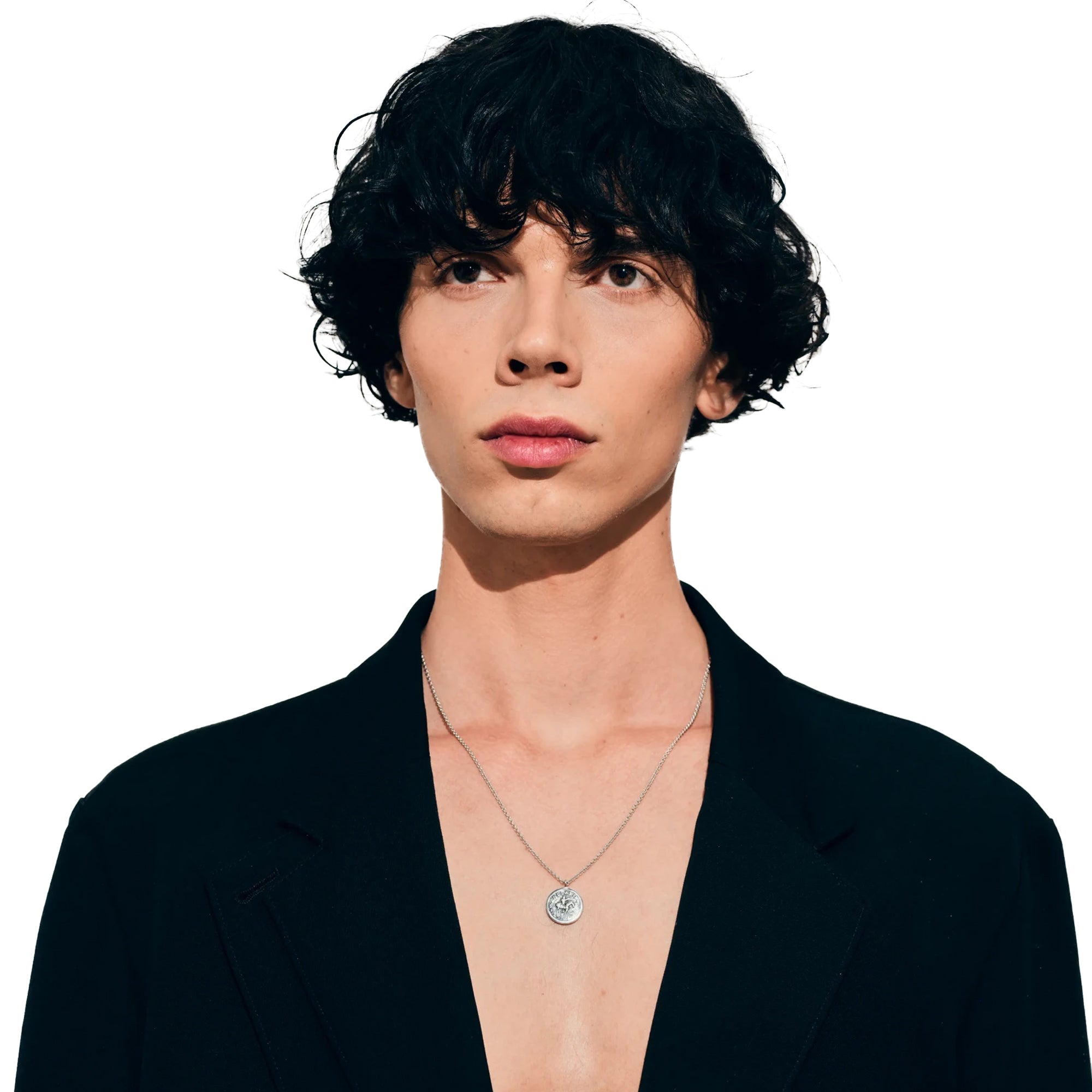 Tom Wood Coin Pendant Necklace 20.5 inches