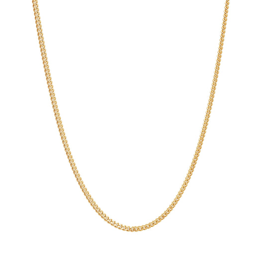 Tom Wood Curb Chain Necklace Gold