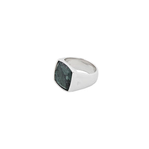 Tom Wood Cushion Green Marble Ring