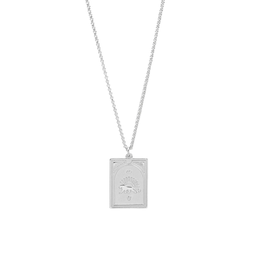 Tom Wood Tarot Strength Pendant Necklace 21.5 inches