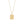 Tom Wood Tarot Strength Pendant Necklace Gold 21.5 inches