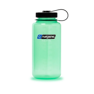 Nalgene Sustain Wide Mouth Water Bottle 1L Glow