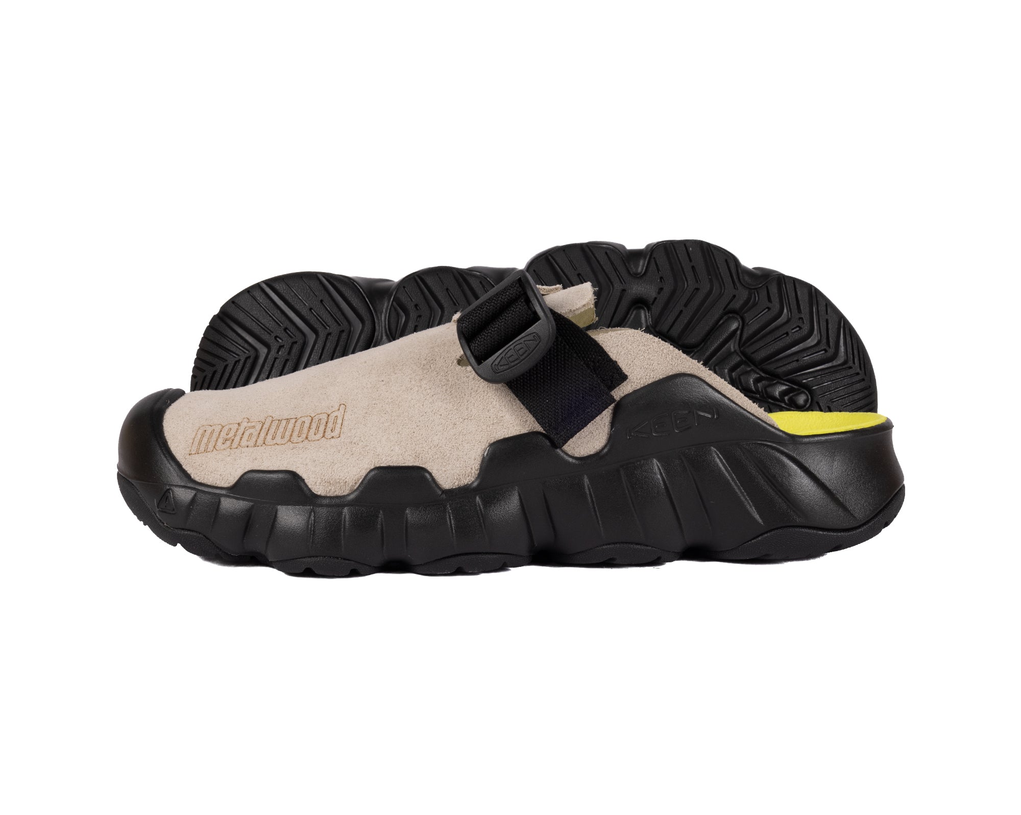 Metalwood x KEEN HyperPort Clog Plaza Taupe/Black