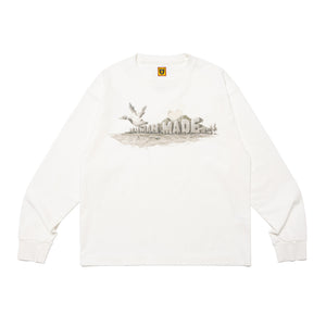 Human Made Graphic L/S T-Shirt White HM28CS010