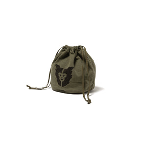 Human Made Drawstring Bag Olive Drab HM28GD011O