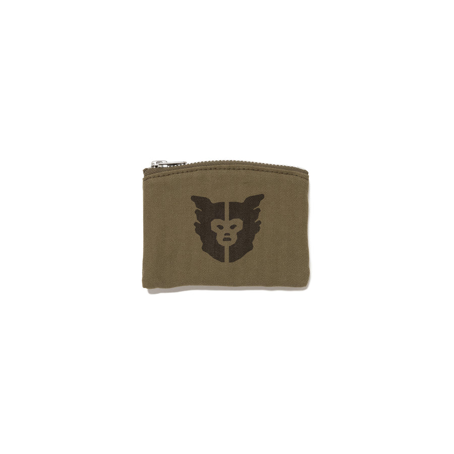 Human Made Card Case Olive Drab HM28GD012O