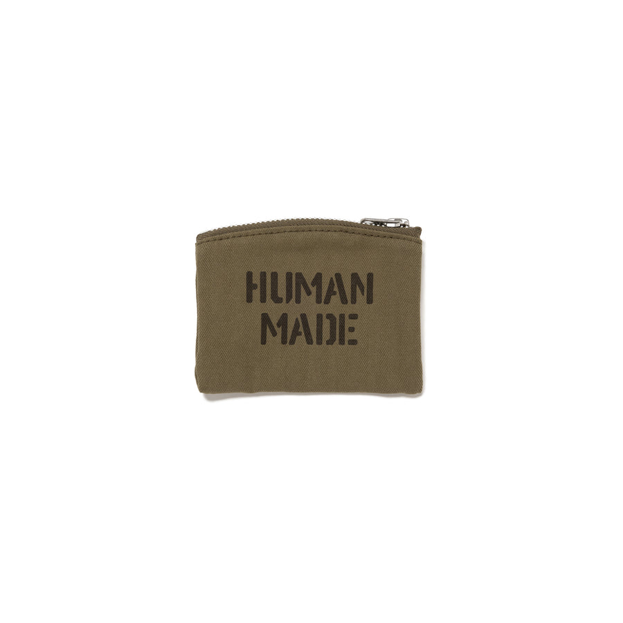 Human Made Card Case Olive Drab HM28GD012O