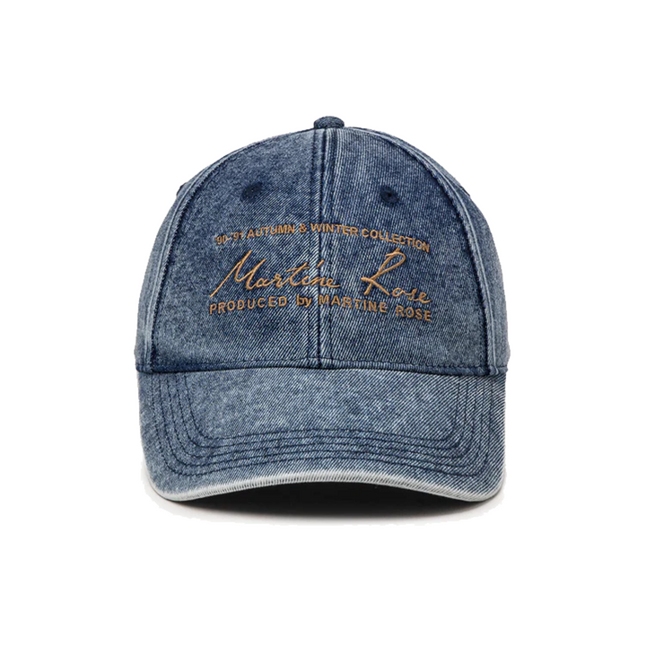 Martine Rose Signature Cap Blue