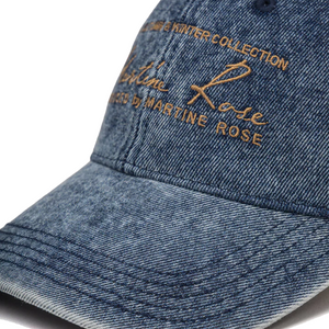 Martine Rose Signature Cap Blue