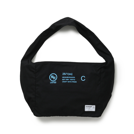 Neighborhood Solid Newspaper Bag Black