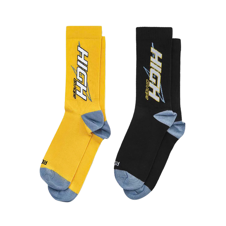 Martine Rose High On Hope Sock Multipack Yellow/Black