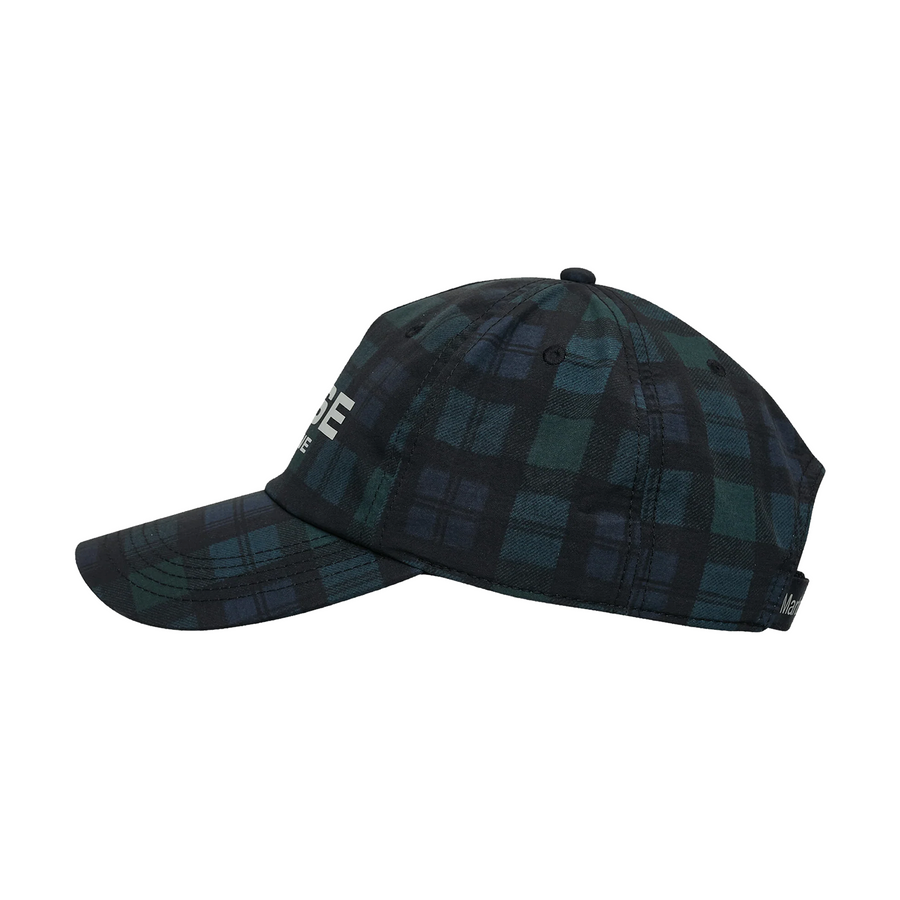 Martine Rose Nylon Cap Black Tartan