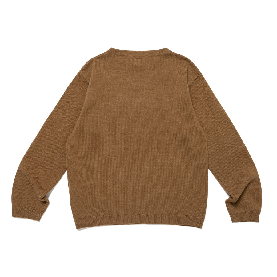 Human Made Heart Knit Sweater Brown HM28CS018