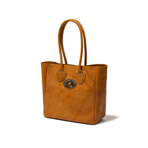 Human Made Leather Tote Brown HM28GD021