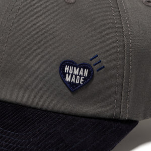 Human Made 6Panel Twill Cap #3 Charcoal HM28GD030C