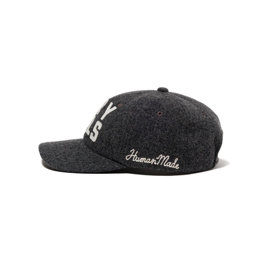 Human Made 6Panel Wool Cap Charcoal HM28GD031C