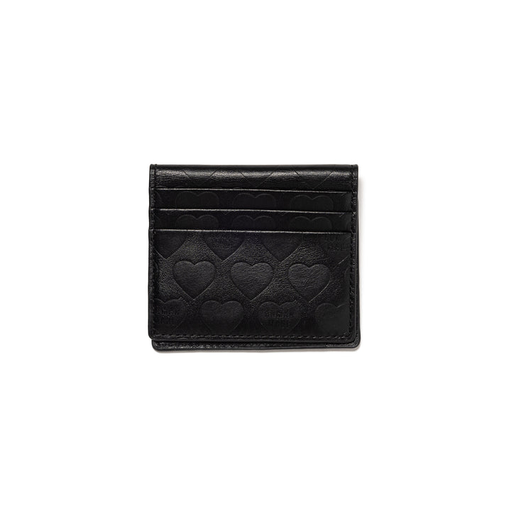 Human Made Leather Compact Wallet Black HM28GD060