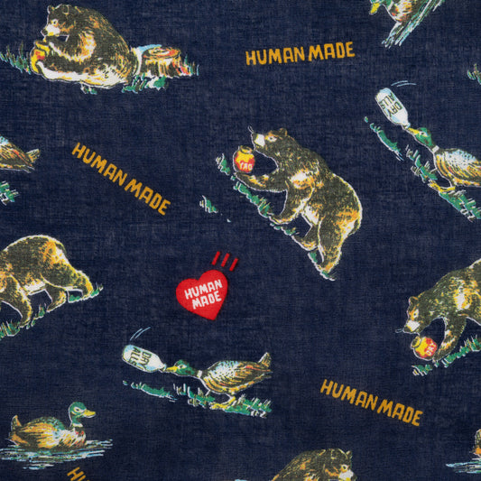 Human Made Big Bandana Navy HM30GD092