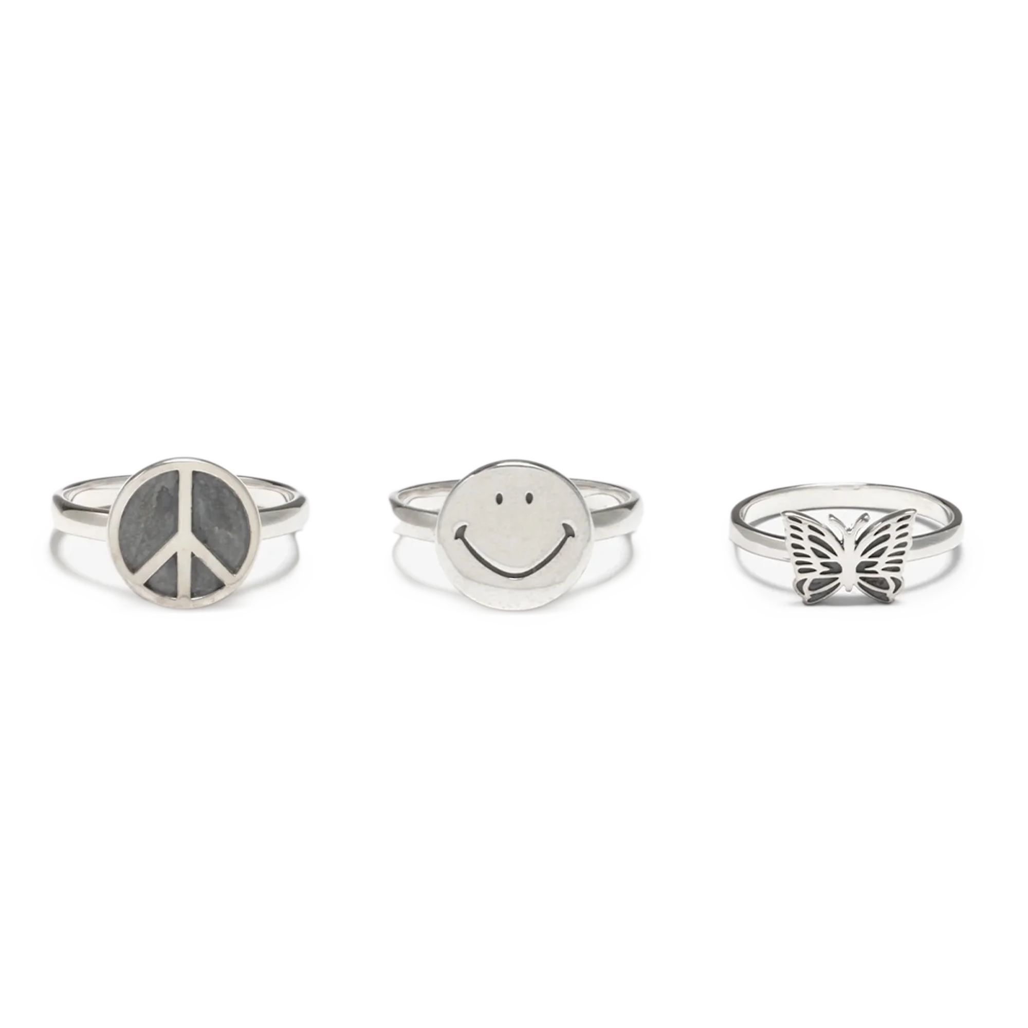 Needles 925 Silver Ring Peace