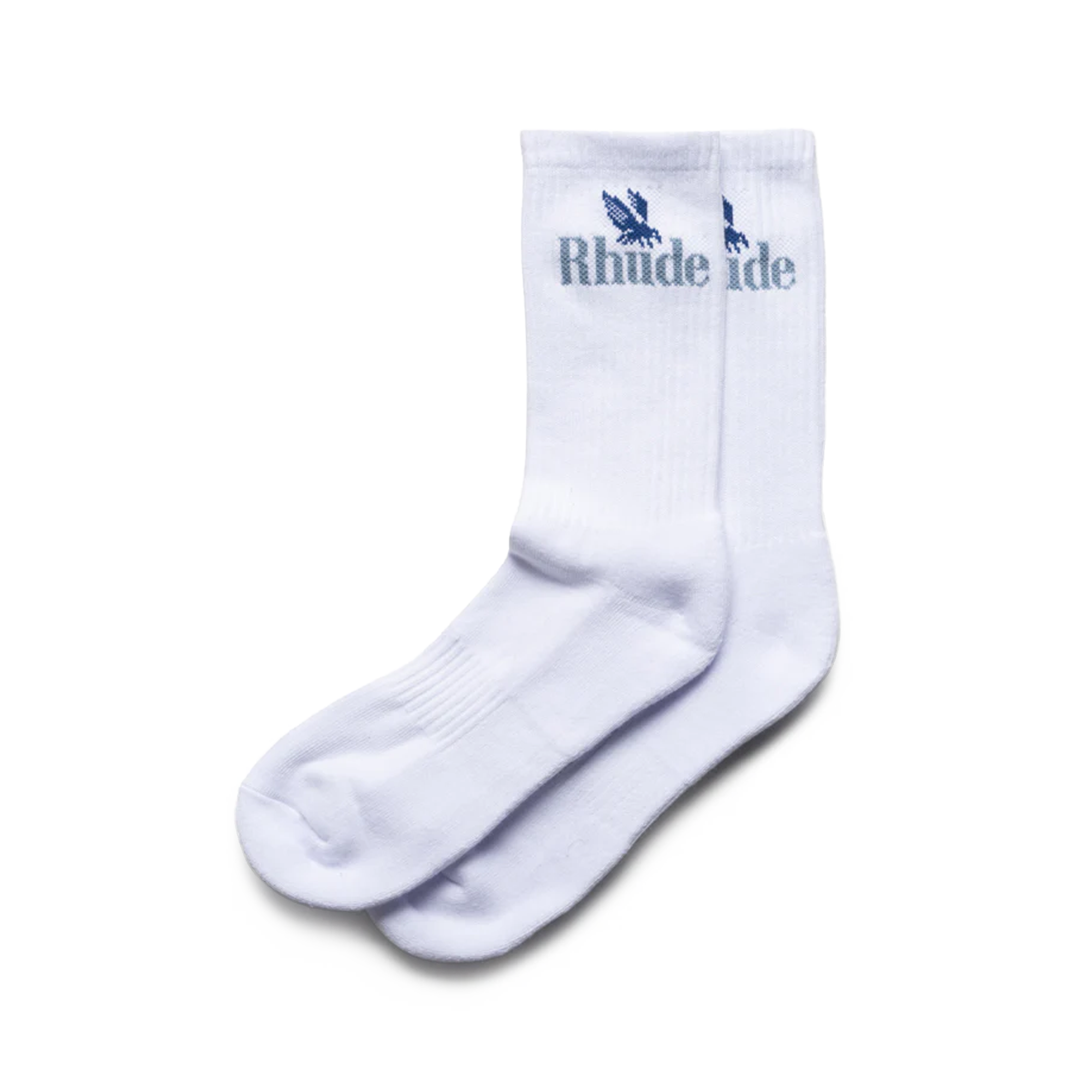 R H U D E Rossa Logo Sock White/Blue