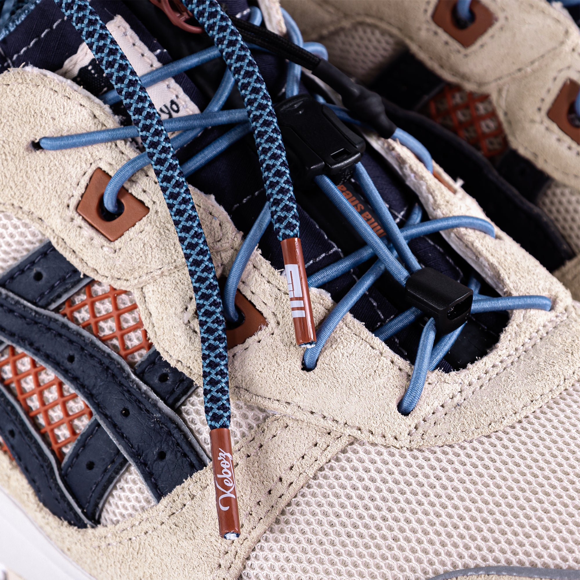 Asics Gel-Lyte III OG Mita Sneakers x Keboz Almond Peach/Navy 1201B030 –  Laced