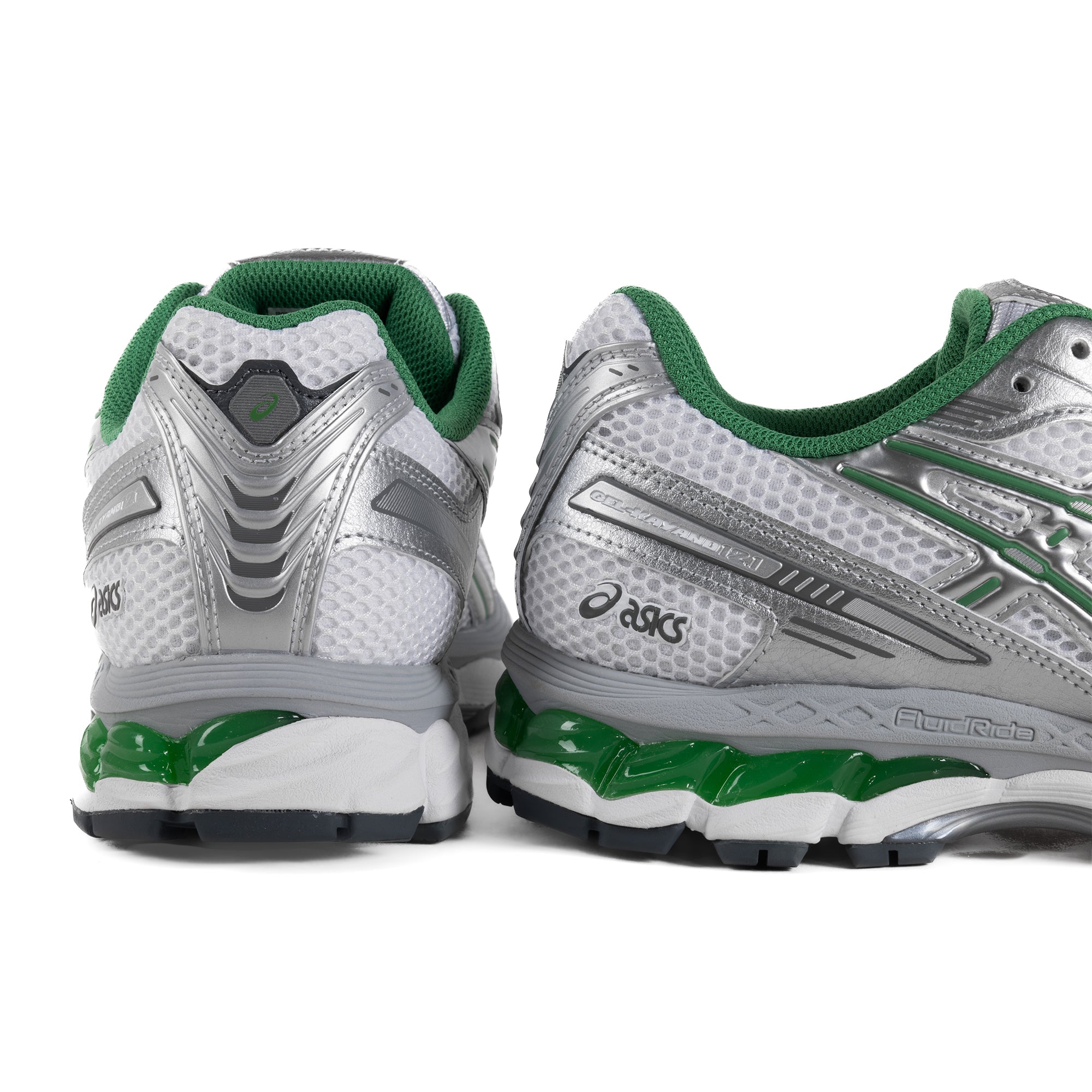 Asics Gel-Kayano White/Pure Silver – Laced