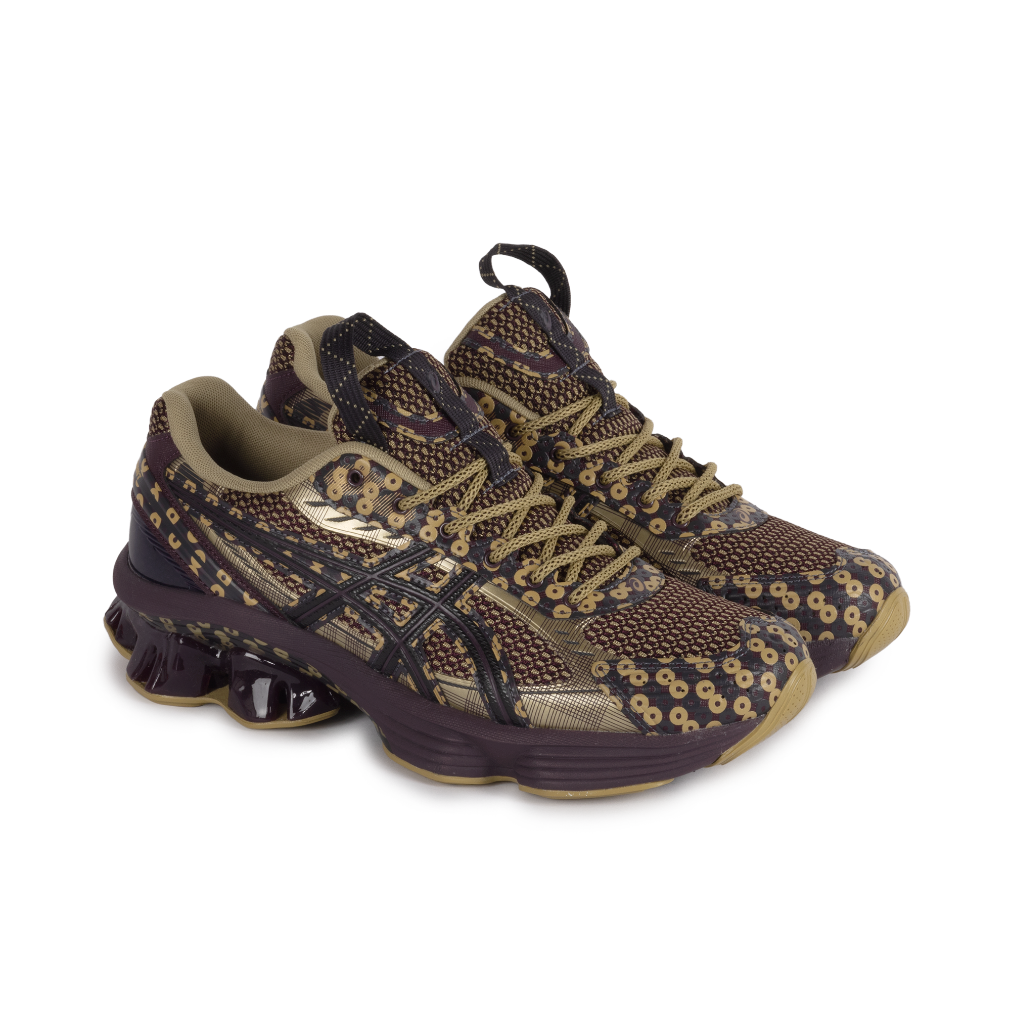 Asics US7-S Gel-Kinetic Fluent Beniimo Purple/Lemongrass 1203A973.500