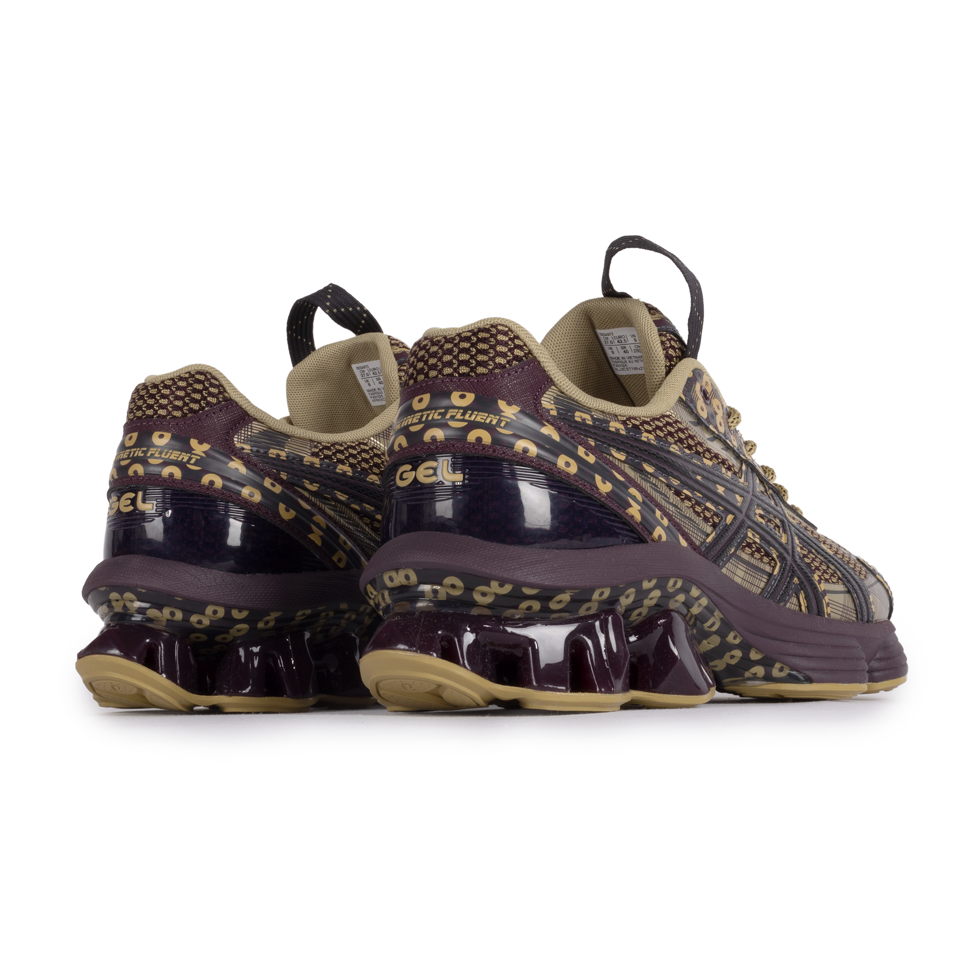 Asics US7-S Gel-Kinetic Fluent Beniimo Purple/Lemongrass 1203A973.500