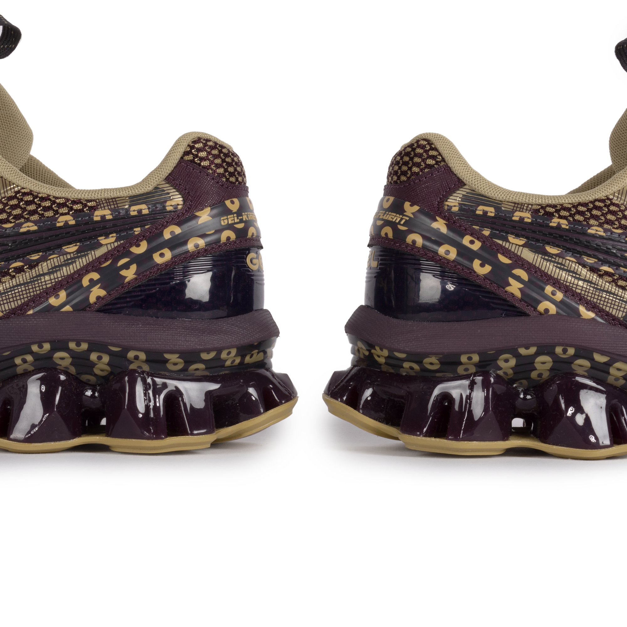Asics US7-S Gel-Kinetic Fluent Beniimo Purple/Lemongrass 1203A973.500