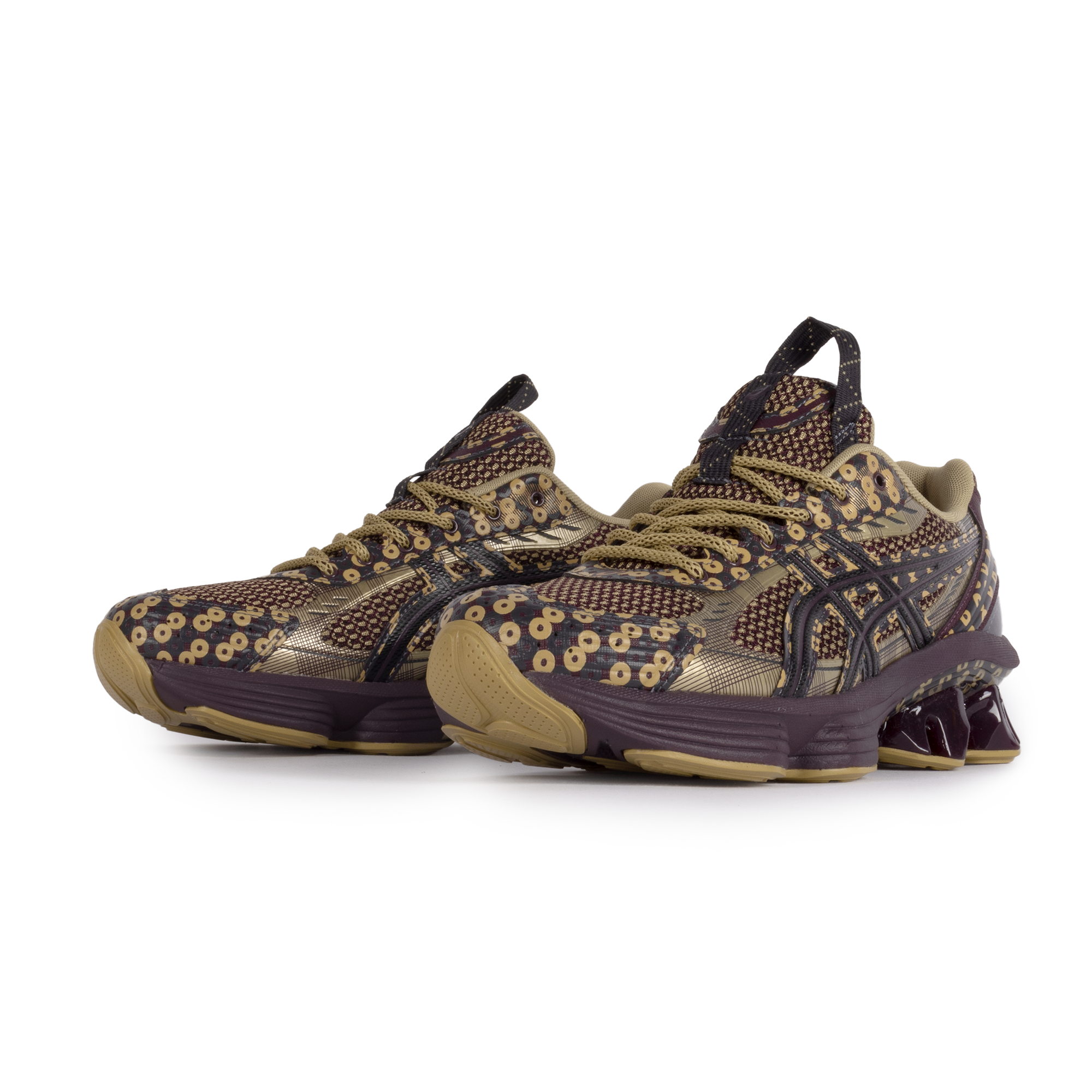Asics US7-S Gel-Kinetic Fluent Beniimo Purple/Lemongrass 1203A973.500